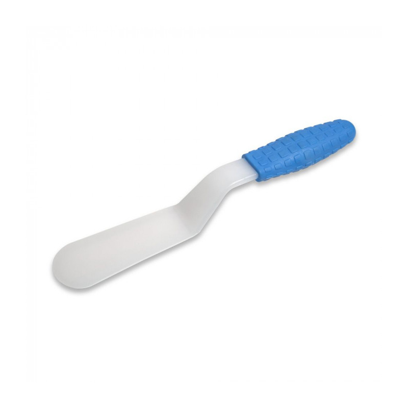 Spatule à alginate Rilsan bleue pour empreintes dentaires