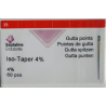 Pointes de Gutta (60 pièces) - ISO Taper 4% - Go!